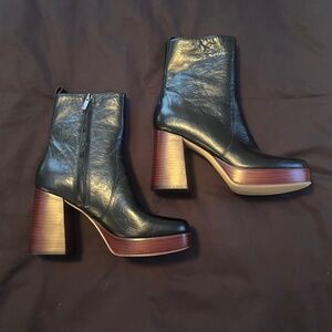 Marc Fisher Marysa Platform Block Heel Size 8.5 NWOB